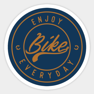 Enjoy Bike Everyday Sticker